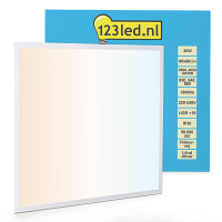 123inkt LED panel | 60cm x 60cm | 3000-4000-6000K | 3900 lumens | 30W  LDR08712