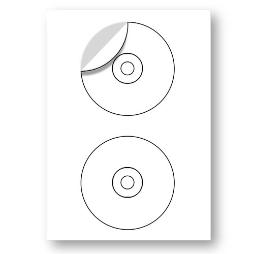 Super-glossy labels (20 labels, vertically spaced) 060150 - 1