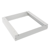 Surface mounted frame for LED panel including screws, 30cm x 30cm