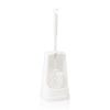 Toilet brush with holder