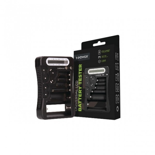 123inkt Universal Digital Battery Tester  A2P00002 - 1
