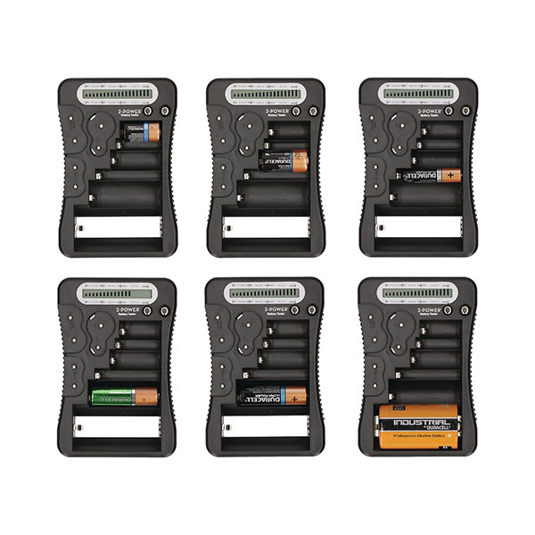123inkt Universal Digital Battery Tester  A2P00002 - 2