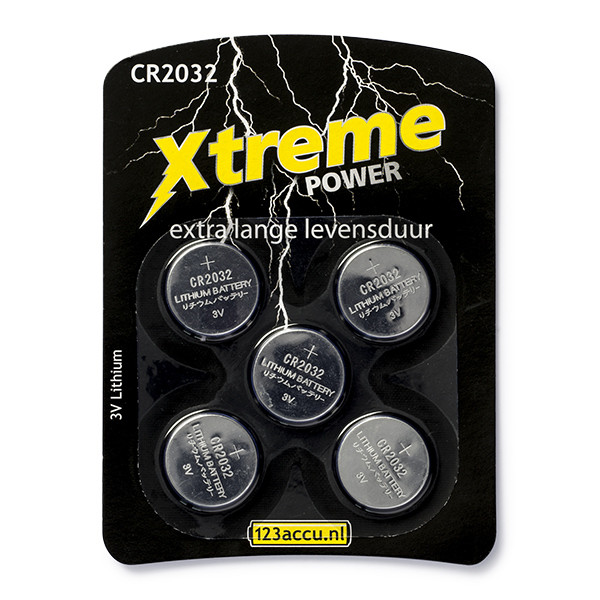 123inkt Xtreme Power CR2032 batteries (5-pack) 150-803432C ADR00046C BR2032C CR2032/01BC GPCR2032C ADR00046 - 1