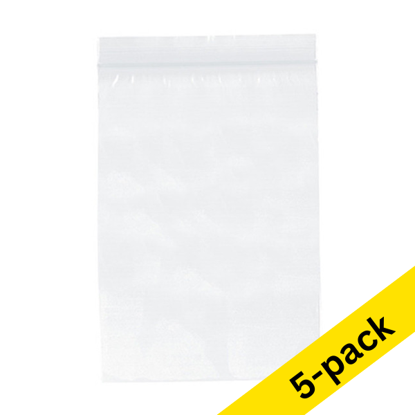 Ziplock bag | 230 x 320mm | 100-pack x5 302793 - 1