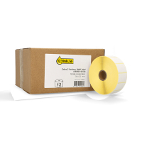 123inkt house brand replaces Zebra Z-Perform 1000T label (880003-025D) 38 x 25 mm (12 rolls) 145215