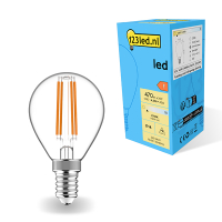 123led E14 LED dimmable filament ball bulb 4.5W (40W) | 2700K LDR01894