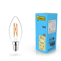 123led E14 LED dimmable filament candle bulb 2.5W (25W) LDR02068