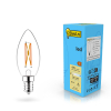 123led E14 LED dimmable filament candle bulb 4.5W (40W) LDR02074 - 1