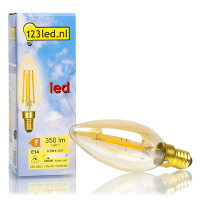 123led E14 LED dimmable gold filament bulb 4.1W (32W) LDR01662