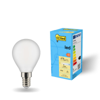 123led E14 LED dimmable matte ball bulb 4.5W (40W) | 4000K LDR01914