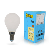 123led E14 LED dimmable matte ball bulb 4.5W (40W) LDR02082
