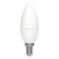 123led E14 LED dimmable matte candle bulb 5.5W (40W) LDR06529