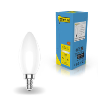 123led E14 LED dimmable matte candle filament bulb 4.5W (40W) LDR01866