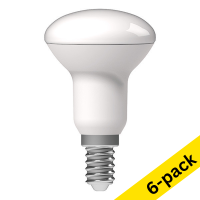 123led E14 LED dimmable matte reflector bulb 4.9W (40W) (6-pack)