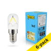123led E14 LED filament capsule bulb 1.5W (15W) (6-pack) LDR02121 - 1