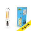 123led E14 LED filament clear tube bulb 4.5W (40W) (6-pack) LDR02127 - 2