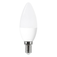 123led E14 LED frosted candle bulb 2.2W (25W) LDR01628