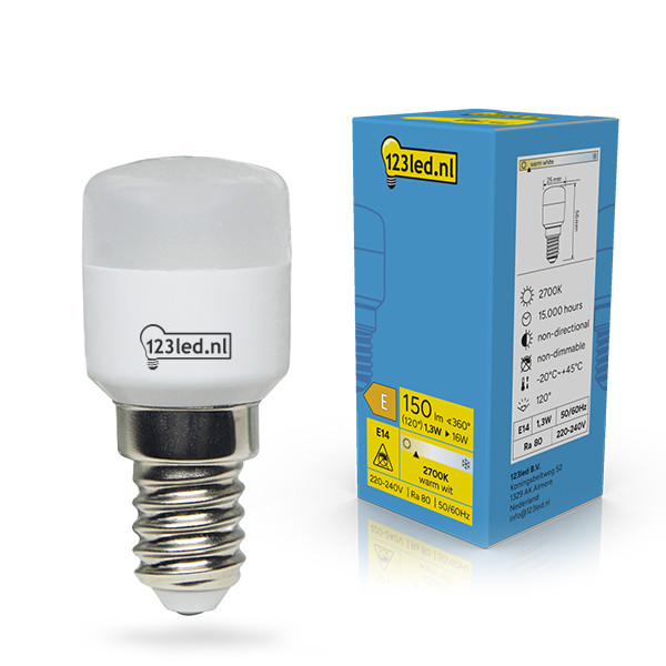 123led E14 LED matte tube T26 bulb 1.3W (16W) | 2700K LDR02366 - 1