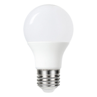 123led E27 A60 LED plastic non-dimmable bulb (7.3W) LDR01626