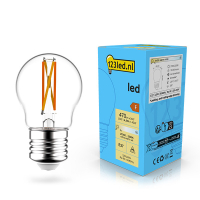 123led E27 LED dimmable filament ball bulb 4.5W (40W) LDR02078