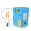 123led E27 LED dimmable filament globe bulb 7W (60W) LDR02098 - 1