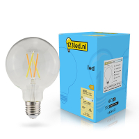 123led E27 LED dimmable filament globe bulb 7W (60W) LDR02102
