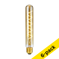 123led E27 LED dimmable gold filament tube bulb 5W (33W) (6-pack)