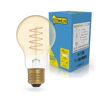 123led E27 LED dimmable gold pear filament bulb 4W (25W) | 1800K LDR02230