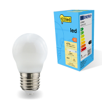123led E27 LED dimmable matte ball bulb 4.5W (40W) | 4000K LDR01820