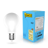 123led E27 LED dimmable matte pear bulb 4.5W (40W) LDR02088 - 1