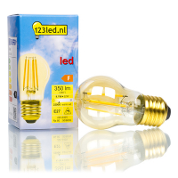 123led E27 LED gold dimmable filament bulb 4.1W (32W) LDR01666
