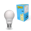 123led E27 LED matte pear bulb 9.5W (75W) LDR01766 - 1