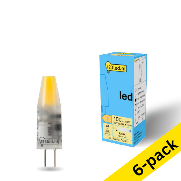 123led G4 LED capsule 1W (10W) (6-pack) LDR01935 - 1