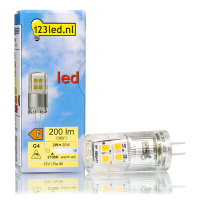 123led G4 LED dimmable capsule 2W (20W) LDR01686