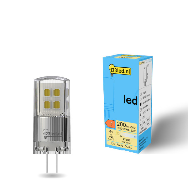 123led G4 LED dimmable capsule 2W (20W) LDR01930 - 1
