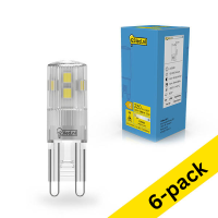 123led G9 LED clear SMD capsule 1.9W (22W) | 2700K (6-pack)