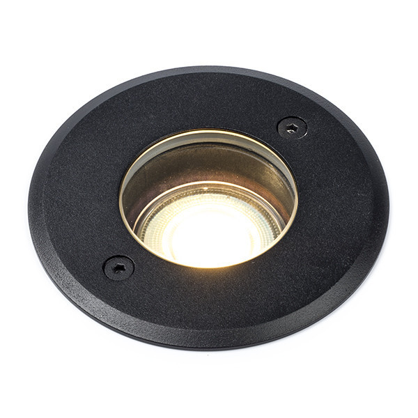 123led GU10 LED black Rhodes ground spotlight LDR08525 - 1