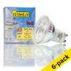 123led GU10 LED dimmable atmospheric spotlight 4.5W (50W) (6-pack) LDR01651 - 1