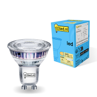 123led GU10 LED dimmable glass spotlight 3.6W (50W)