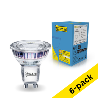 123led GU10 LED dimmable glass spotlight 4W (50W) | 4000K (6-pack)