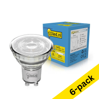 123led GU10 LED glass spotlight 3.5W (50W) | 2200K (6-pack)