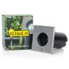 123led GU10 LED stainless steel Athens ground spotlight LDR08506 - 1