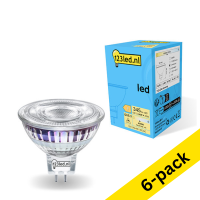 123led GU5.3 LED dimmable spotlight 4.4W (35W) | 4000K (6-pack)