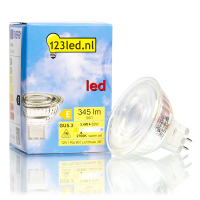 123led GU5.3 LED glass spotlight 3.4W (35W) LDR01644