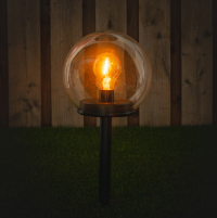 Glass Benoni solar spiked light | 2000K | 1W LDR06358