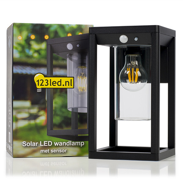 123led Kensington solar wall lamp with sensor LDR08542 - 2
