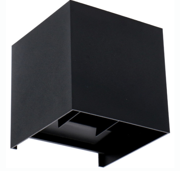 LED black Amarillo up & down wall lamp | 1800K - 2700K | 6W | 420 lumens | IP65 LDR06280 - 1
