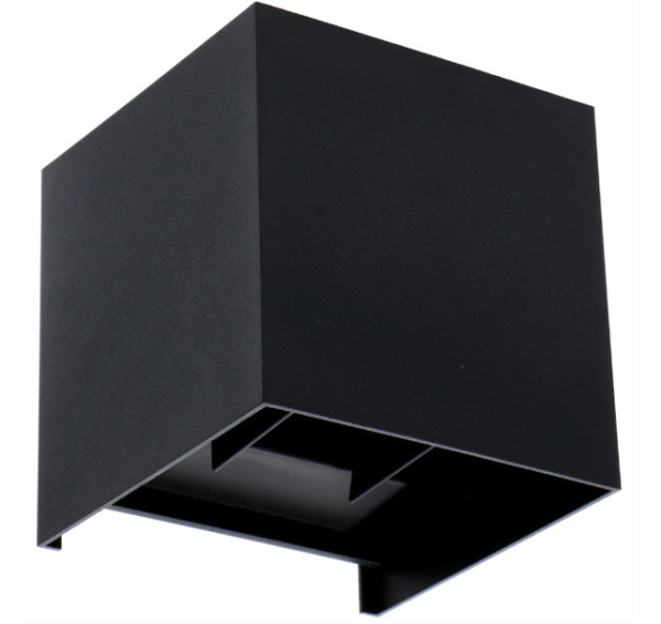 LED black Amarillo up & down wall lamp | 2700K, 6W | 450 lumens | IP65 LDR06278 - 1