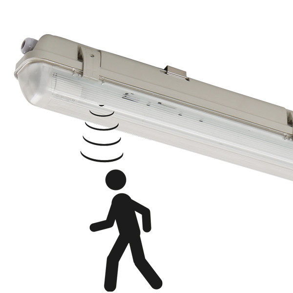 LED fluorescent fixture with sensor | 60 cm | incl. bulb | 4000K | 1125 lumens | 7.5W LDR01347 - 1