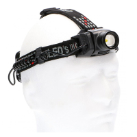 LED nightwatch headlamp with 3 light modes | battery operated | 400 lumens LDR06261
